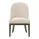 Realm Beige Upholstered Arm Chair