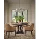 Realm Brown Leather Upholstered Arm Chair
