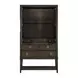 Realm Brown 2 Door Bar Cabinet with LED