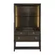 Realm Brown 2 Door Bar Cabinet with LED