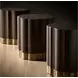 Realm Embossed and Dusty Bronze Freeform End Table