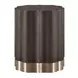 Realm Embossed and Dusty Bronze Freeform End Table