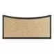 Realm Luminance Nehir Caribou and Brown Leather 58" Writing Desk