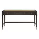 Realm Luminance Nehir Caribou and Brown Leather 58" Writing Desk