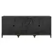 Realm Brown 4 Door Embossed Credenza
