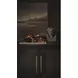 Realm Brown 4 Door Embossed Credenza