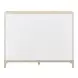 Elegance Brown and Paloma 6 Drawer Dresser