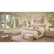 Elegance Beige Upholstered Bed Bench