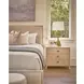 Elegance Brown 3 Drawer Nightstand with USB Charging