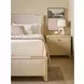 Elegance Brown 3 Drawer Nightstand with USB Charging