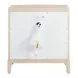 Paloma Velora and Gold 3 Drawer Nightstand with USB Charging