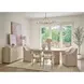 Elegance Brown and Paloma 4 Door Credenza