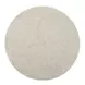 Elegance Amalfi Cream and Desert Gold 45" Round Stone Top Dining Table