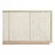 Elegance Brown and Paloma 4 Door Credenza