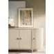 Elegance Brown 4 Door Credenza