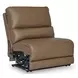 Silverbrooke Caramel Leather 6 Piece Modular Reclining Sectional with Chaise and USB Charging