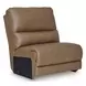 Silverbrooke Caramel Leather 6 Piece Modular Power Reclining Sectional with USB Charging
