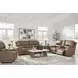 Silverbrooke Caramel Leather 81" Zero Gravity Power Reclining Loveseat with USB Charging