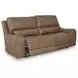 Silverbrooke Caramel Leather Power Reclining Living Room Set