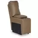 Silverbrooke Caramel Leather 3 Piece Modular Power Reclining Sectional with RAF Chaise and USB Charging