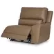 Silverbrooke Caramel Leather 5 Piece Modular Power Reclining Sectional with USB Charging