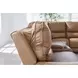 Silverbrooke Caramel Leather 6 Piece Modular Power Reclining Sectional with RAF Chaise and USB Charging