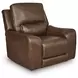 Silverbrooke Canyon Leather Zero Gravity Power Reclining Living Room Set with USB Charging