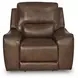 Silverbrooke Canyon Leather Zero Gravity Power Reclining Living Room Set with USB Charging
