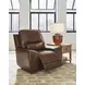 Silverbrooke Canyon Leather Zero Gravity Power Recliner with USB Charging