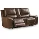 Silverbrooke Canyon Leather Zero Gravity Power Reclining Living Room Set with USB Charging