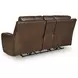 Silverbrooke Canyon Leather 81" Zero Gravity Power Reclining Loveseat with USB Charging