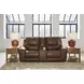 Silverbrooke Canyon Leather 81" Zero Gravity Power Reclining Loveseat with USB Charging