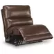 Silverbrooke Canyon Leather 5 Piece Modular Power Reclining Sectional with USB Charging