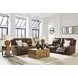Silverbrooke Canyon Leather 92" Zero Gravity Power Reclining Sofa with USB Charging