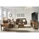 Silverbrooke Canyon Leather 92" Zero Gravity Power Reclining Sofa with USB Charging