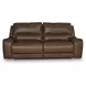 Silverbrooke Canyon Leather Zero Gravity Power Reclining Living Room Set with USB Charging