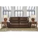 Silverbrooke Canyon Leather Zero Gravity Power Reclining Living Room Set with USB Charging