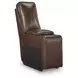 Silverbrooke Canyon Leather 3 Piece Modular Power Reclining Sectional with RAF Chaise and USB Charging