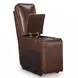 Silverbrooke Canyon Leather 5 Piece Modular Power Reclining Sectional with USB Charging and Storage Console