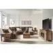 Silverbrooke Canyon Leather 6 Piece Modular Power Reclining Sectional with RAF Chaise and USB Charging