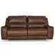 Silverbrooke Canyon Leather 2 Piece Modular 94" Reclining Loveseat with USB Charging