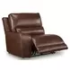 Silverbrooke Canyon Leather 7 Piece Modular Reclining Sectional with USB Charging and Storage Consoles