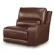 Silverbrooke Canyon Leather 5 Piece Modular Power Reclining Sectional with USB Charging and Storage Console