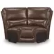 Silverbrooke Canyon Leather 5 Piece Modular Power Reclining Sectional with USB Charging