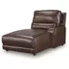 Silverbrooke Canyon Leather 3 Piece Modular Reclining Sectional with RAF Chaise and USB Charging