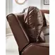 Silverbrooke Canyon Leather 5 Piece Modular Power Reclining Sectional with USB Charging