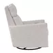 Mosaic Beige Swivel Glider Power Recliner with USB Charging