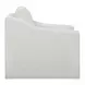 Augustine Cream Upholstered Slipcover Swivel Glider Accent Chair