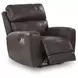 Beadel Smoke Leather Power Reclining Living Room Set