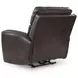 Beadel Smoke Leather Zero Gravity Power Recliner with USB Charging
